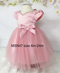 Traje de princesa para niñas, ropa elegante para fiesta de flores, vestido de boda - Product Image 5