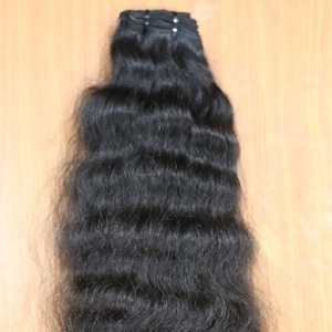 วิกผมลอนธรรมชาติแบบอินเดีย,ผมต่อแบบติดทนนาน - Product Image 1