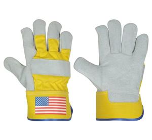 Gants de sécurité en cuir de vachette durable de haute qualité pour hommes résistants à la chaleur pour les travaux de soudage de Construction de gréeur canadien - Product Image 6