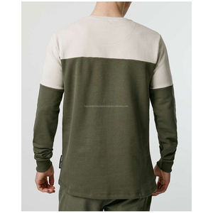 High Quality <b>Pullover</b> <b>Men</b> Winter High Quality 100% Pure Cotton Fleece crewneck casual sweatshirt - Product Image 4