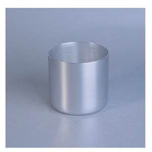 Portavelas de plata mate, soporte de cera, tarros, tazas, nuevo diseño - Product Image 2