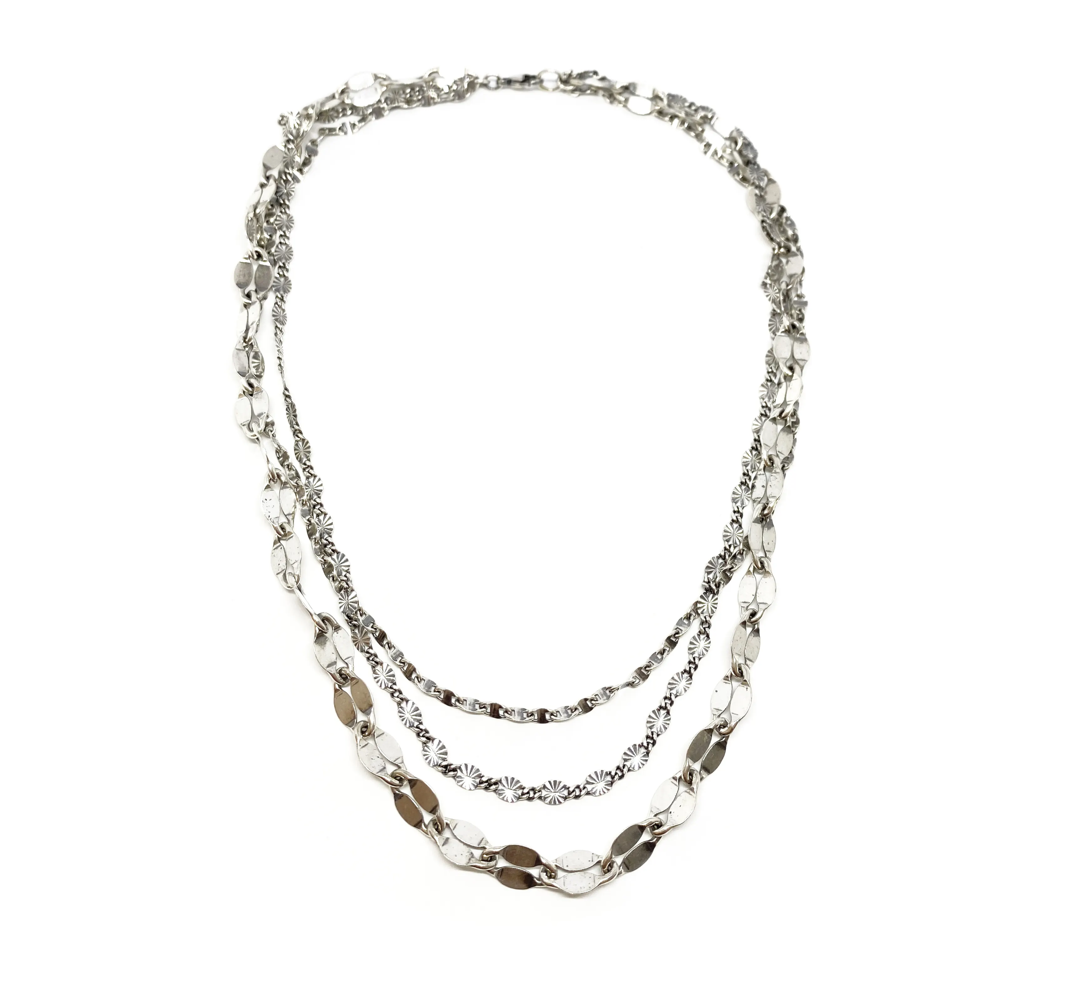 High Quality Silver 925 Chains necklace Women Gift Party Trendy
