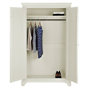 Armoires modernes multi-usages en bois massif blanc, durables, pour la chambre à coucher et le salon - Product Image 3