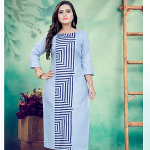 Royal export-Camiseta de algodón de corte recto para mujer, prenda de vestir de algodón, con impresiones de diseño a la moda, 2022 - Product Image 1