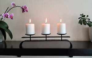 Elegant <b>Candle</b> <b>Stand</b> in Iron with Gold Finished Perfect for Stylish Home and Wedding Decor Lighting Lightweight - Product Image 5