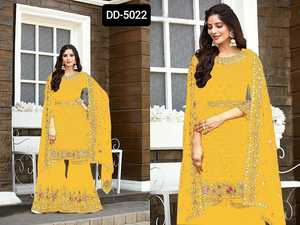 Nuevo diseño de éxito estilo pakistaní Salwar Kameez bordado pesado trabajo libre vestido étnico indio para ropa de fiesta de Damas incluyendo - Product Image 4