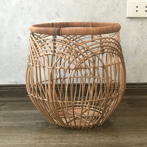 Wholesale Cane <b>Rattan</b> <b>Storage</b> <b>Basket</b> for Best Home Look From Vietnam - Product Image 1