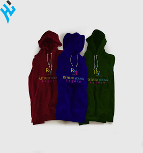 2025 nouveau Design personnalisé hiver blanc à capuche pull 100% coton couleur unie panneau travail broderie strass Style à capuche - Product Image 5