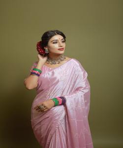 Ropa de fiesta bordada pesada, nueva colección, todos los tamaños y colores, tela de red bordada, ropa de mujer india, Sari confeccionado con ropa - Product Image 2
