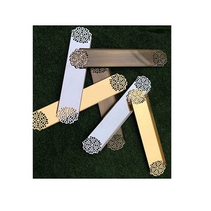 Plateau de service alimentaire en métal de qualité supérieure, design tendance, taille et forme personnalisées, plateau de service pour desserts en vrac - Product Image 1