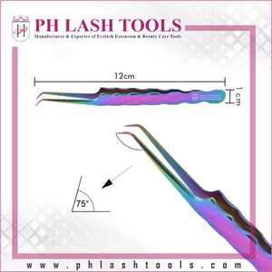 Nouvelle Arrivée Extension De Cils Pince À Épiler en Multi Couleur, Nouveau Design De Pince À Épiler Première Fois Pincettes L'histoire, pince À Épiler - Product Image 5
