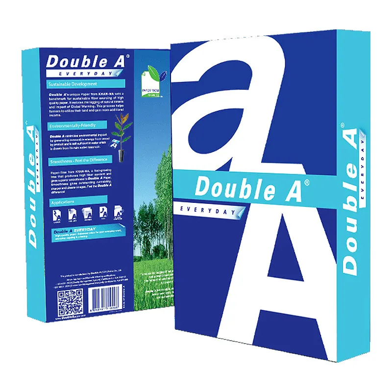 A4 Copy Paper 70/75/80 Office Paper / Double A4 Copy Paper In Bulk For Sale From Thailand Premium Grade