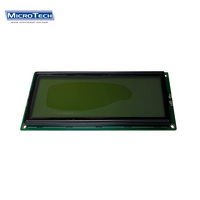 Módulo de Matriz de Puntos COB MTB2004C 2004, 20*4 Puntos, HD44780 STN, Pantalla LCD Monocromática de Caracteres, Microtech Y/G, Retroiluminación CN;GUA, Área Activa