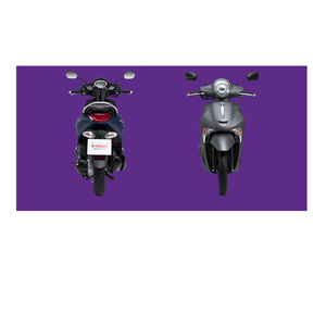 Best PRICE !!! Top quality scooter motorcycle 125cc (Janusd Premium) Grey/ Blue/ White - Product Image 6