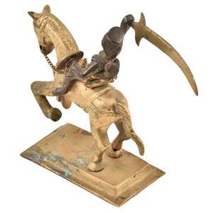 งานประติมากรรมตกแต่งรูปปั้นพระนางลักมิบาย จันไช ทำด้วยมือจากทองเหลือง ของตกแต่งบ้าน ของขวัญ - Product Image 4