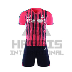 Nueva ropa deportiva, uniforme de fútbol, logotipo personalizado, conjuntos de uniformes deportivos, camiseta y pantalones cortos de fútbol de alta calidad - Product Image 2