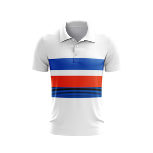 Polo antiarrugas cómodo de alta calidad, tejido de punto deportivo transpirable, diseño de logotipo personalizado, patrón sólido, venta al por mayor - Product Image 5