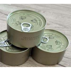 Boîtes de conserve rondes en étain hautement recommandées pour le thon, avec emballage et impression personnalisés, modèle d'origine pour l'expédition au Vietnam - Product Image 1
