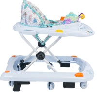 UniCare TP5035 Nouvelle Tendance Trotteur Bébé 3-en-1 Portable avec Lumière LED, Plateau d'Activités Souple Pliable et Cadre en Plastique pour Tout-petits de 6 à 24 Mois
