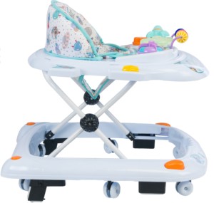 UniCare TP5035 Nouvelle tendance 3-en-1 Portable lumière LED bébé marcheurs pliable doux activité plateau en plastique cadre tout-petits 6-24 mois - Product Image 3