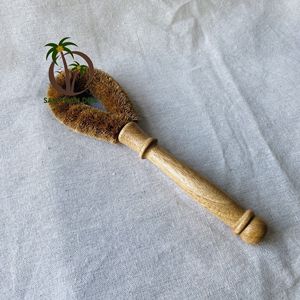 Cepillo de cocina de coco multiusos natural Muestra ecológica y gratuita hecha de residuos agrícolas para una limpieza efectiva - Product Image 6