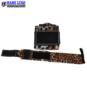 Wholesale High Quality Cowhide <b>Wrist</b> Wraps for Fitness Support Custom Logo Printed <b>Weight</b> Lifting Enhancer for Gym Performance - Product Image 5