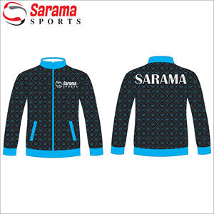 Coupe-vent personnalisé en polyester pour hommes, veste de sécurité au travail décontractée avec col en fourrure imprimée - Product Image 1