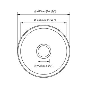 Fortune Industrial Vietnam Cuisine en acier inoxydable de haute qualité Évier rond à bol unique sans robinet - Product Image 2