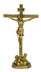 Estatua de Arte de Metal, estatua de calidad prémium de Jesús en cruz de latón, precio al por mayor - Product Image 6