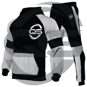 Conjunto de chándal de Jogger ajustado de camuflaje para hombre al por mayor con logotipo personalizado - Product Image 6