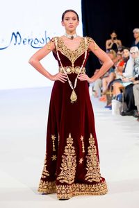 -DESIGNER--NEW--BRIDAL---CAFTAN-robe élégant-embellie travail-pour-fête-usure et de mariage-2021 - Product Image 2