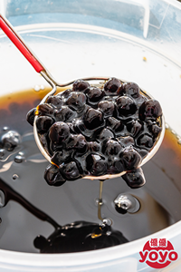 Cuchara de acero inoxidable para bebidas Boba, Tapioca con cable - Product Image 2