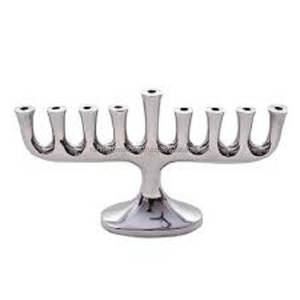 High Quality Gold Plated Metal Aluminium Menorah Unique Design Handmade Candlestick Holder for Home Decoration for <b>Easter</b> - Product Image 3