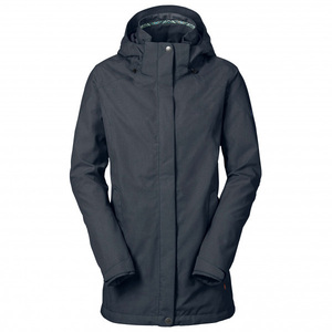 Veste Softshell grande taille pour femmes pour l'hiver Logo personnalisé et services OEM Coupe-vent imperméable pour les activités de plein air - Product Image 3