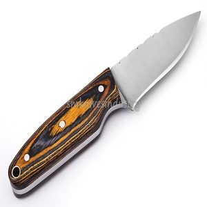 Xyj couteau de chasse à lame en acier inoxydable, beau couteau fait à la main, 7 pouces (Smk1459) - Product Image 4