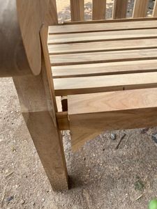 <b>Foldable</b> Garden <b>Bench</b> Classic Teak wood Chair and table <b>Bench</b> For Outdoor Cheap Price - Product Image 2