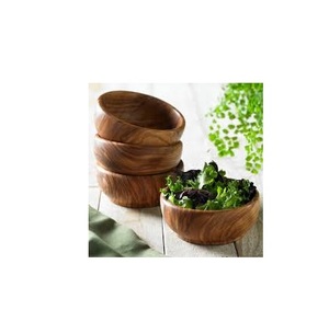 Wholesale Modern Design <b>Wooden</b> Extra <b>Large</b> Dough <b>Bowl</b> with High End Polished for Decoration for Handmade Polished - Product Image 1