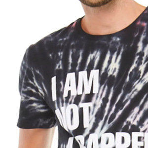 Camiseta de algodón 100% personalizada con efecto Tie-Dye, estilo casual, para hombre, según los deseos y requisitos del cliente, 2026. - Product Image 5
