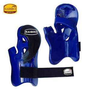 Guantes de Taekwondo de boxeo de espuma sumergida profesional ligero EVA Protector de mano Sparring Gear Empuñaduras de mano Cuero sintético - Product Image 2