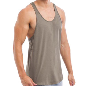 Sur mesure mâle sans manches gilet Fitness musculation vêtements de sport tricoté débardeur imprimer grande taille maillots vierges - Product Image 6