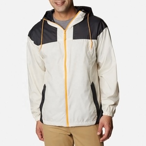 Veste coupe-vent de conception personnalisée directe d'usine pour hommes doudoune debout confortable pour la saison d'hiver tissu enduit de couleur unie - Product Image 1