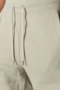 Alta calidad Blanco personalizado hombres sudor pantalones cortos de talla grande al por mayor de algodón francés Terry desgastado cargo Vintage lavado sólido - Product Image 2