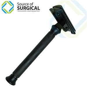 มีดโกนโกนหนวดแบบใช้แล้วทิ้งสำหรับช่างตัดผมใบมีดสเตนเลสคู่สำหรับโกนหนวด - Product Image 1