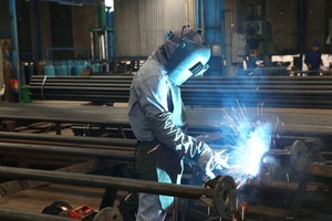 40 Meter Galvanized Mast 3 Legged Tubular Antenna Solar Telecom Light Tower electrical equipment supplies V-COATING - Product Image 2