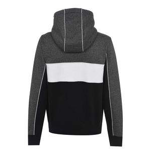 เสื้อฮู้ดซิปสองชั้นสำหรับฤดูหนาวผ้าฟลีซมีฮู้ดปรับแต่งได้เกรดสูงผ้าคอตตอน100% ลายแบบใหม่ย้อมสีล้วน - Product Image 5