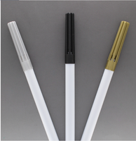Marqueur à pointe fine métallique de 6 mm avec logo personnalisé, encre non toxique pour papier, marque Hangkei, vente en gros