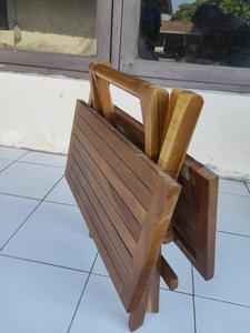 Easy — Table en teck indonésien, pour Restaurant de jardin extérieur - Product Image 6