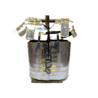 Armure de poitrine romaine, 2 pcs, plaque de segment, armure de chevalier de la légion antique, bon marché, armure médiéval, pour vente
