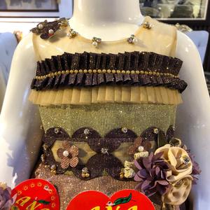 Robe de princesse pour petites filles, nouveau design, tenue décontractée, à manches longues, en gaze, pour enfants, automne - Product Image 2