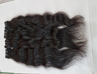Extensions de cheveux humains indiens Remy de qualité supérieure, 100 % naturels, ondulés en vagues profondes, double trame, à bas prix, directement d'Inde